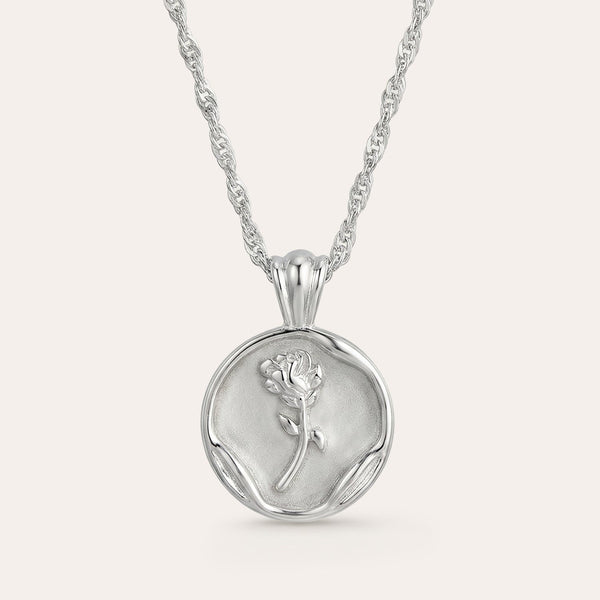 Alba - Necklace With Flower