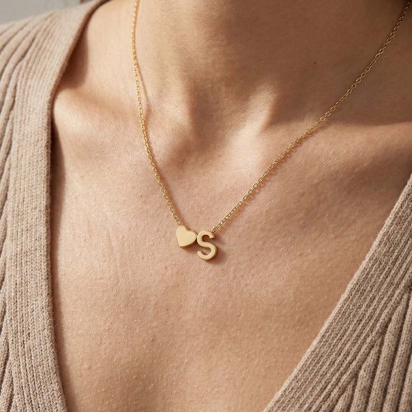 Bella Necklace - Personalised Letter