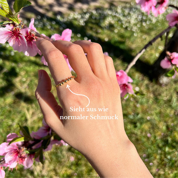 Calm – Ring with rotating beads for mindfulness