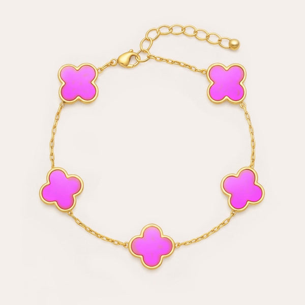 Clover Charm - Shamrock Bracelet