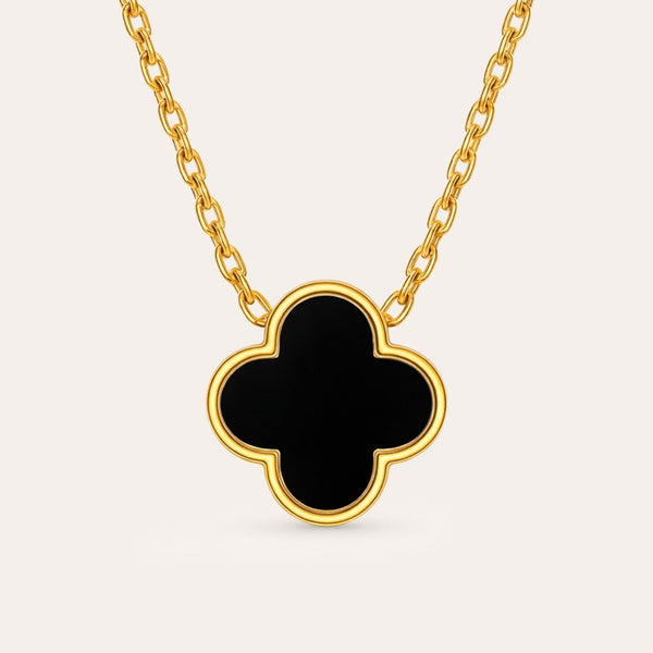 Clover charm necklace
