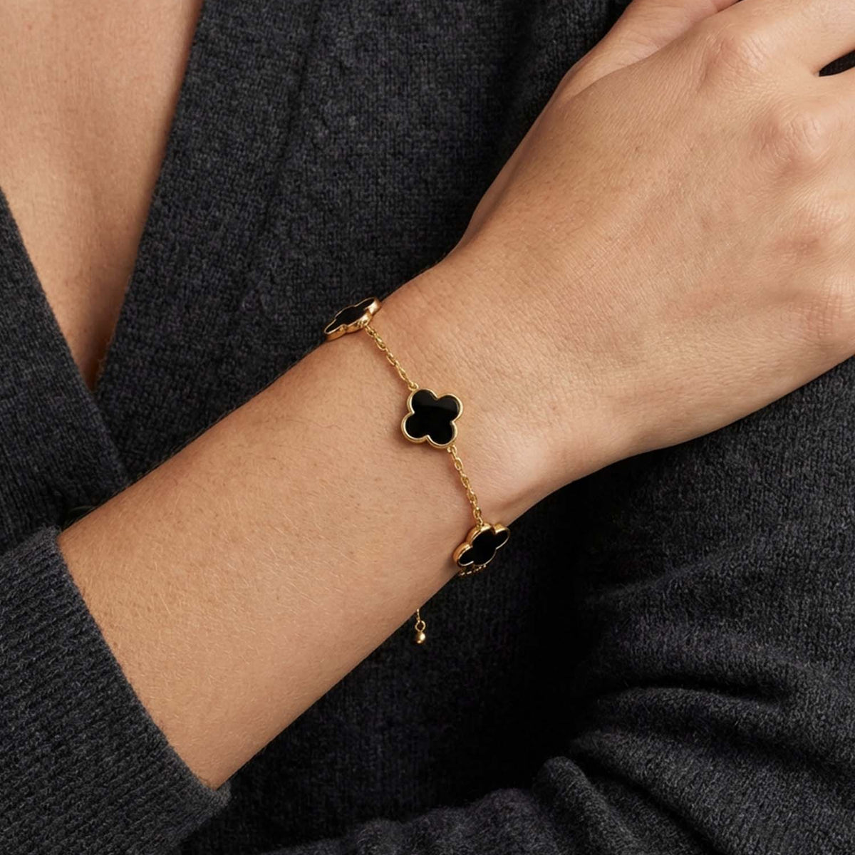 Clover Charm - Shamrock Bracelet