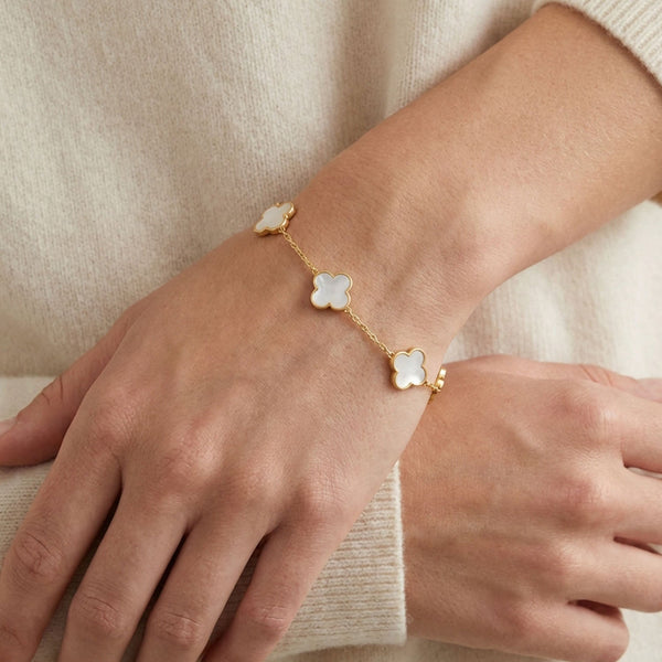 Clover Charm - Shamrock Bracelet