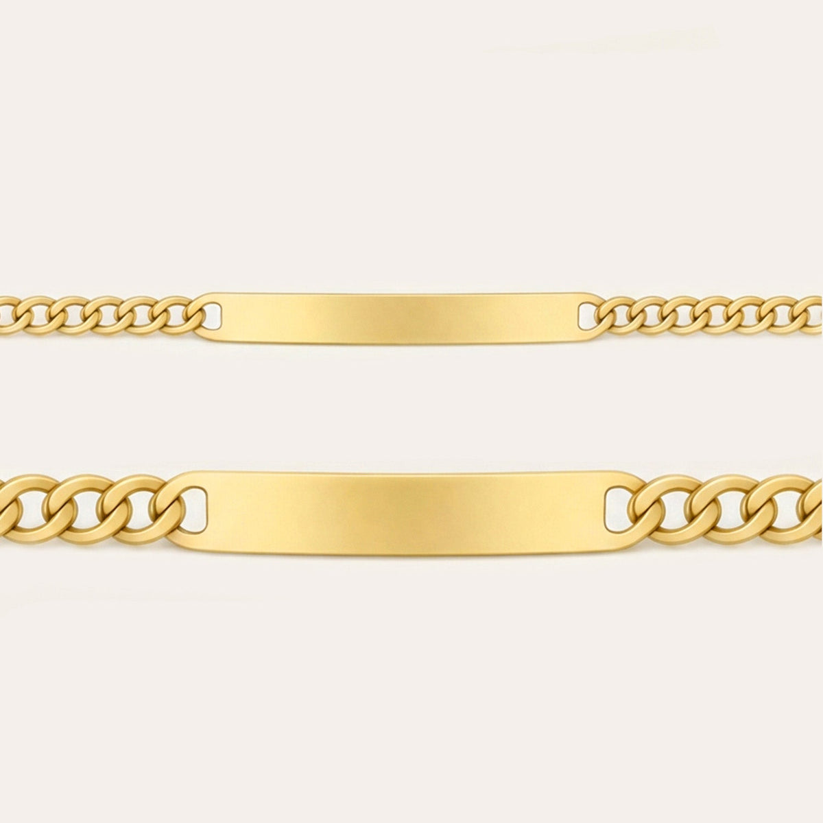 Infinity Chain – ID Partner Cuban bracelet with engraving