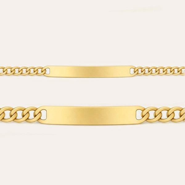 Infinity Chain – ID Partner Cuban bracelet with engraving