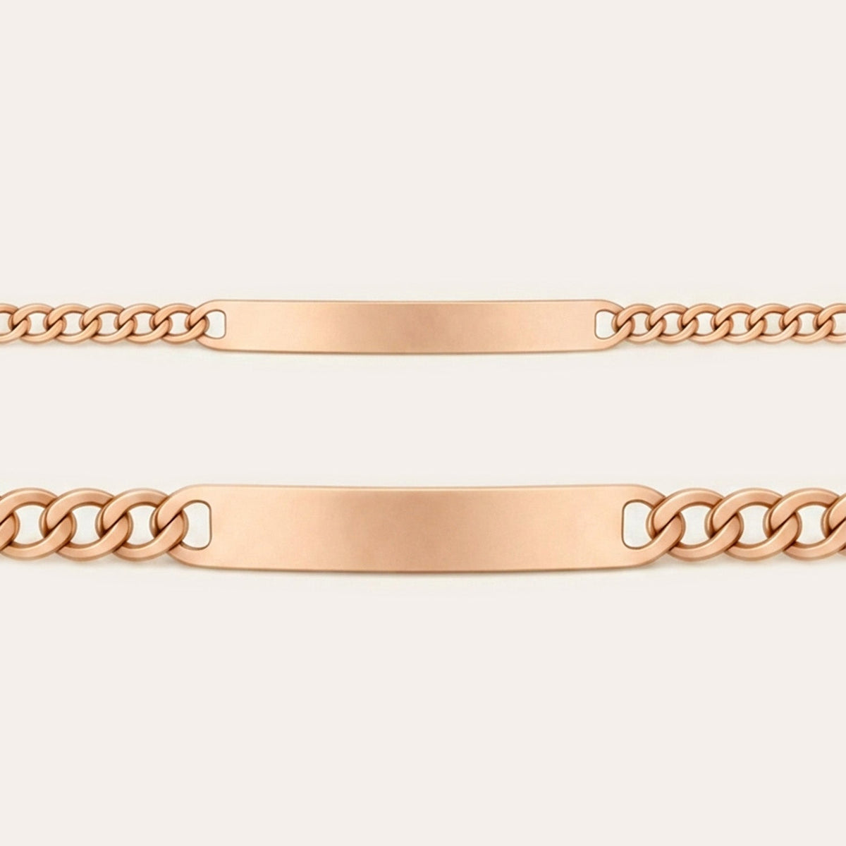 Infinity Chain – ID Partner Cuban bracelet with engraving