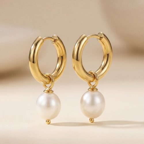 Isla Earrings - The Luxe Pearl Drop