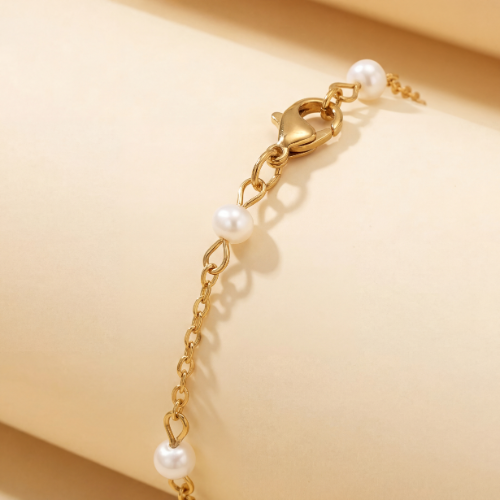 Astra Bracelet - The Elegant Pearl Charm
