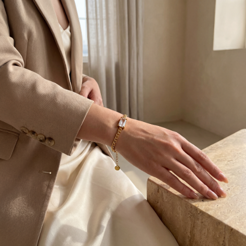 Vega Bracelet - The Crystal Clarity Chain