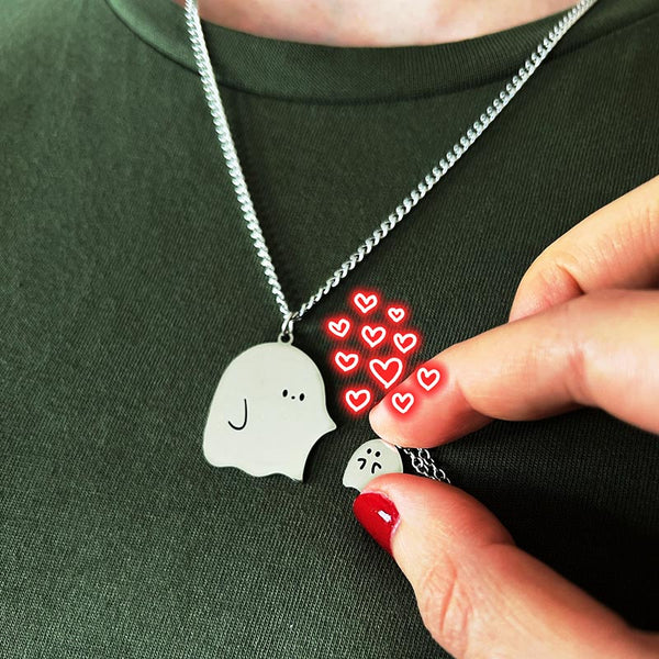 Cuddly ghosts, set of matching ghosts