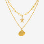 Coralie - multi-strand necklace with shells and starfish