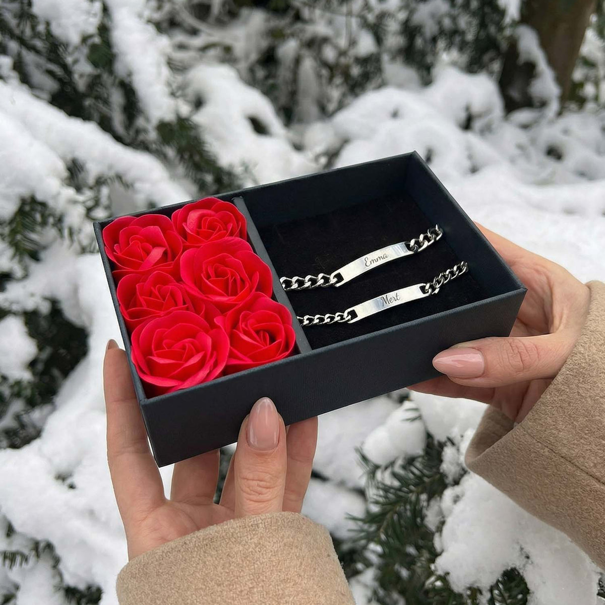 Infinity Chain – ID Partner Cuban bracelet with engraving