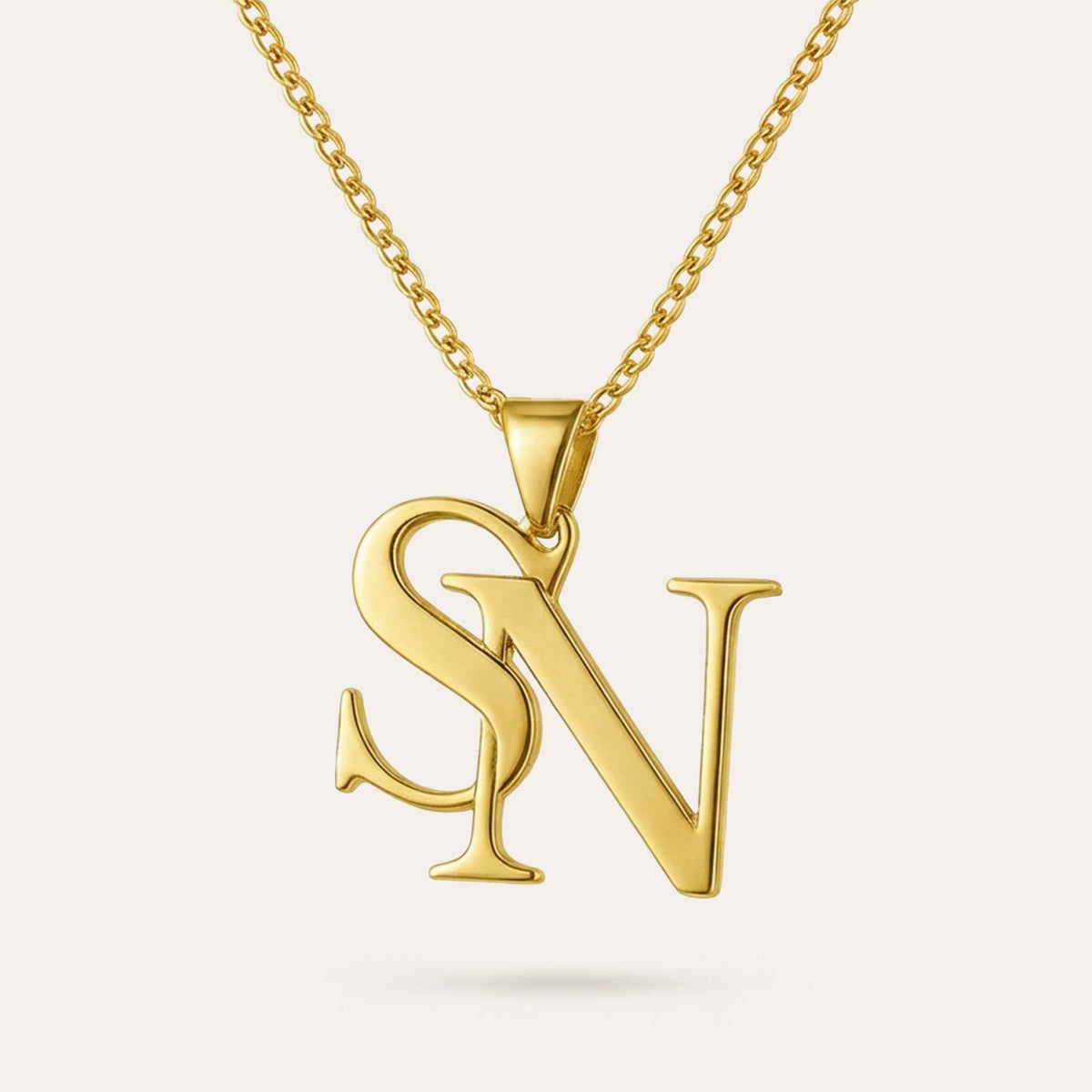 Lyria - Necklace with 2 initials