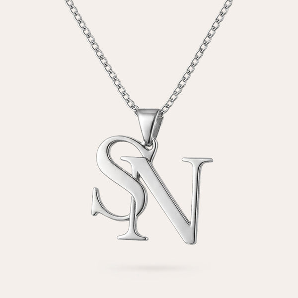 Lyria - Necklace with 2 initials