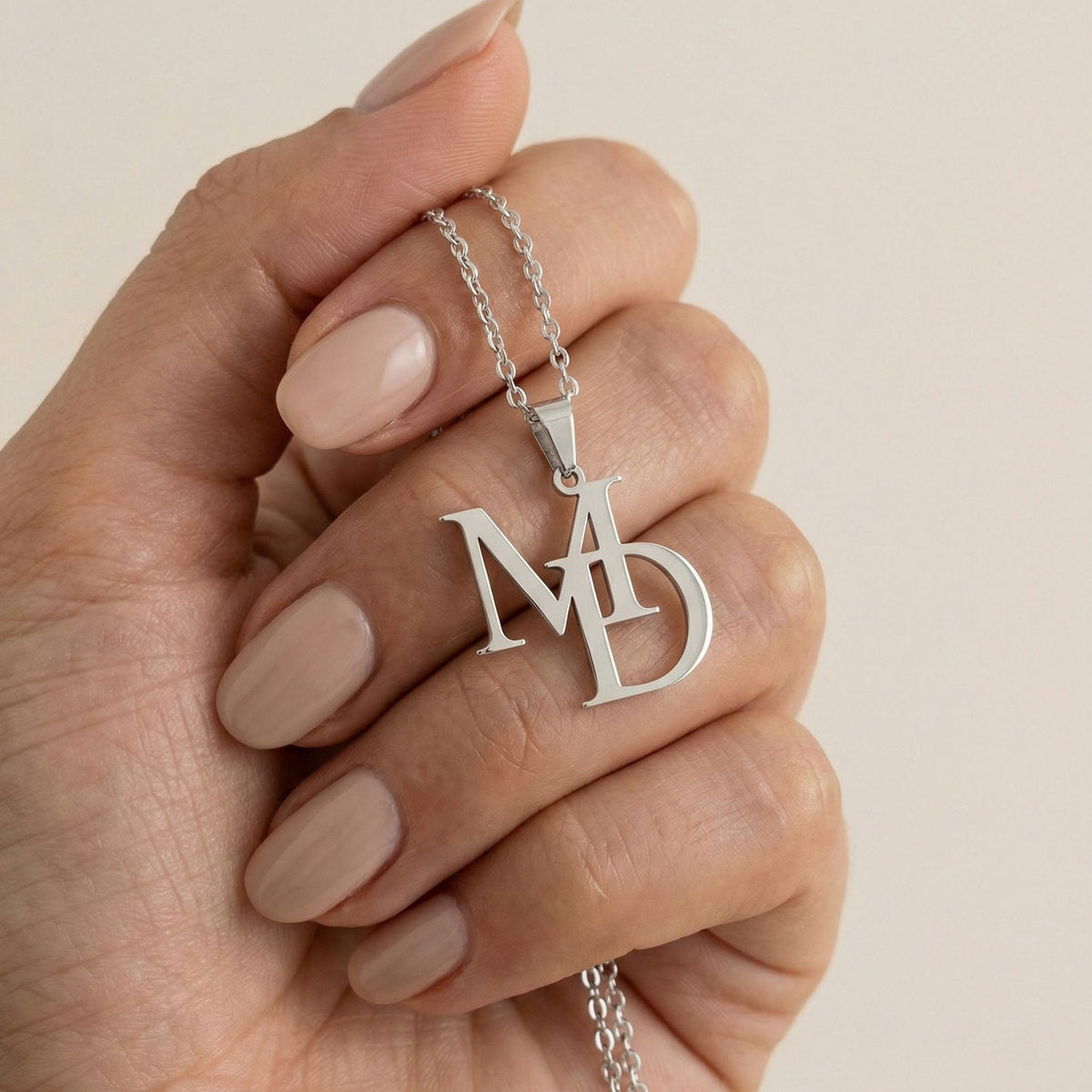 Lyria - Necklace with 2 initials