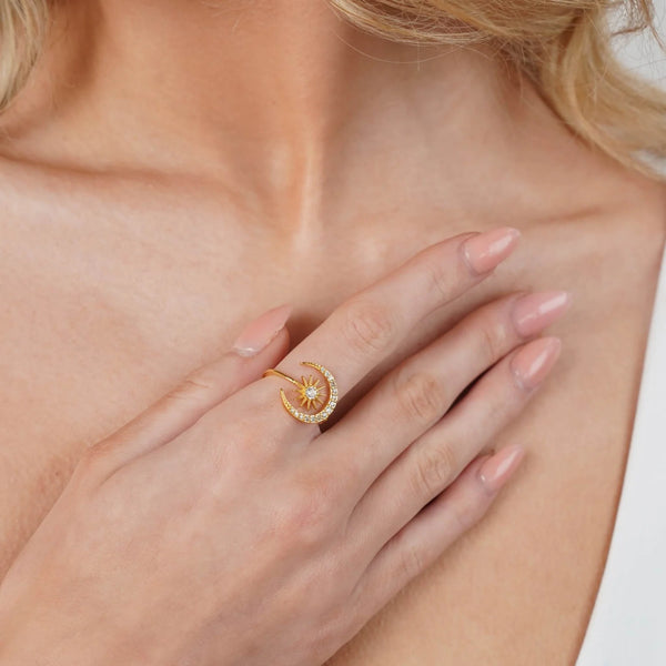 Sun and Moon Ring