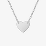 Arina - Personalised heart necklace with initial